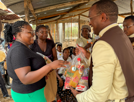 Distribuição de alimentos
